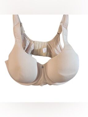 Breezies Light Pink Full Coverage T-Shirt Bra High Impact Size 44C